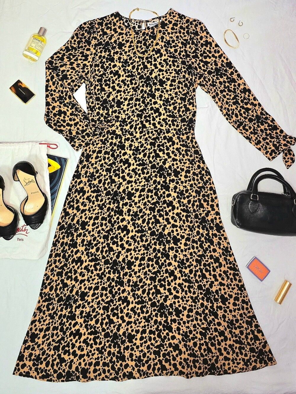 Reformation Port Midi Dress